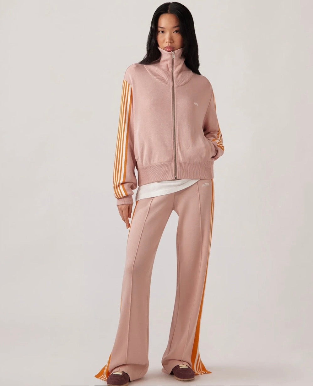 KNITTED TENNIS VISCOSE JOGGERS WOMAN