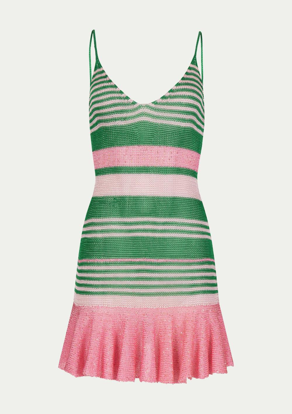 Lea Dress Emerald/Gum