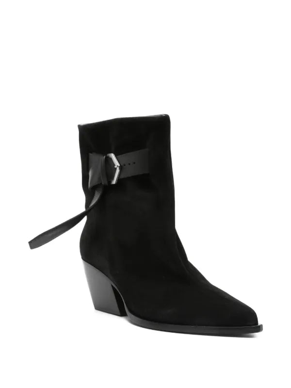 E4494 Stivaletto Texano Moro