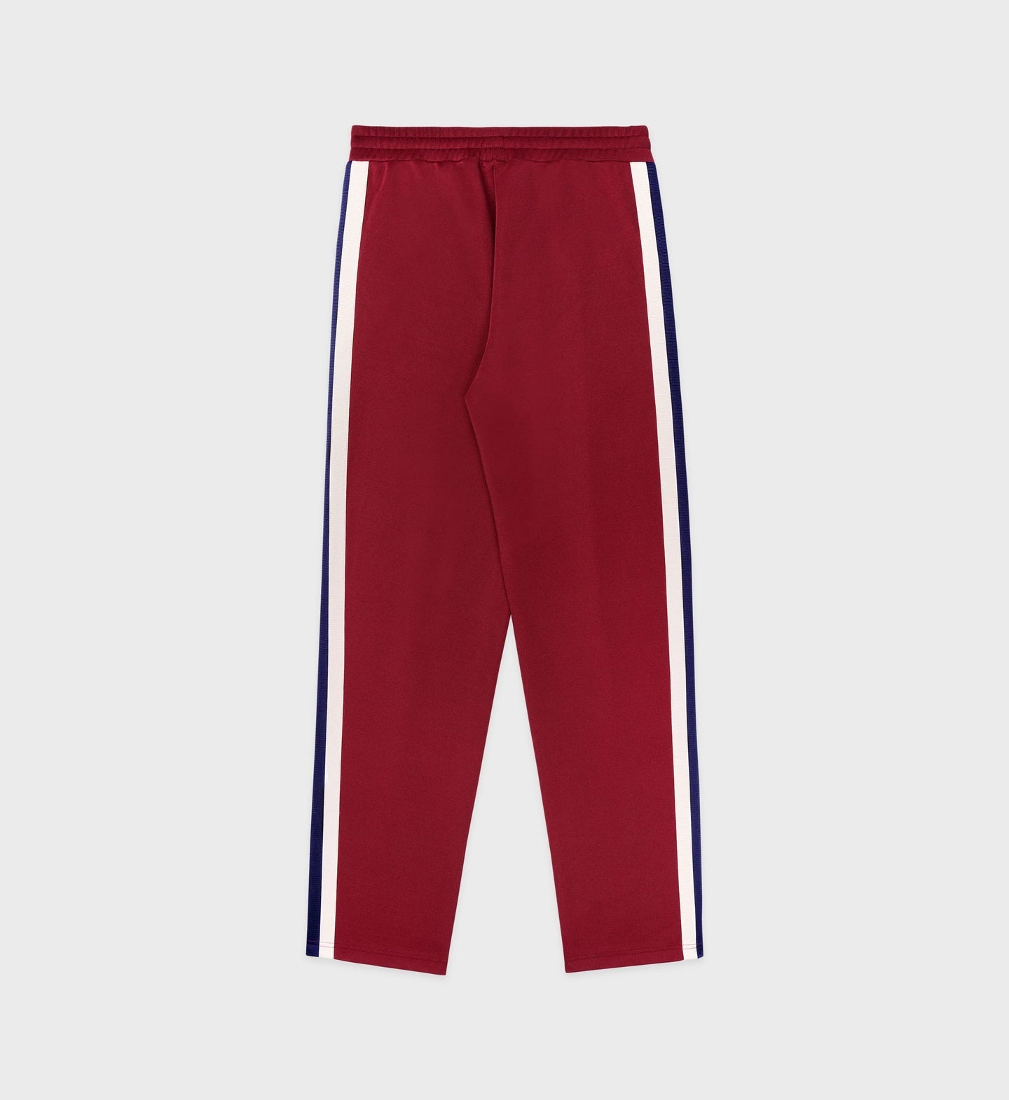 CROWN TRACK PANTS MERLOT CREAM/NAVY