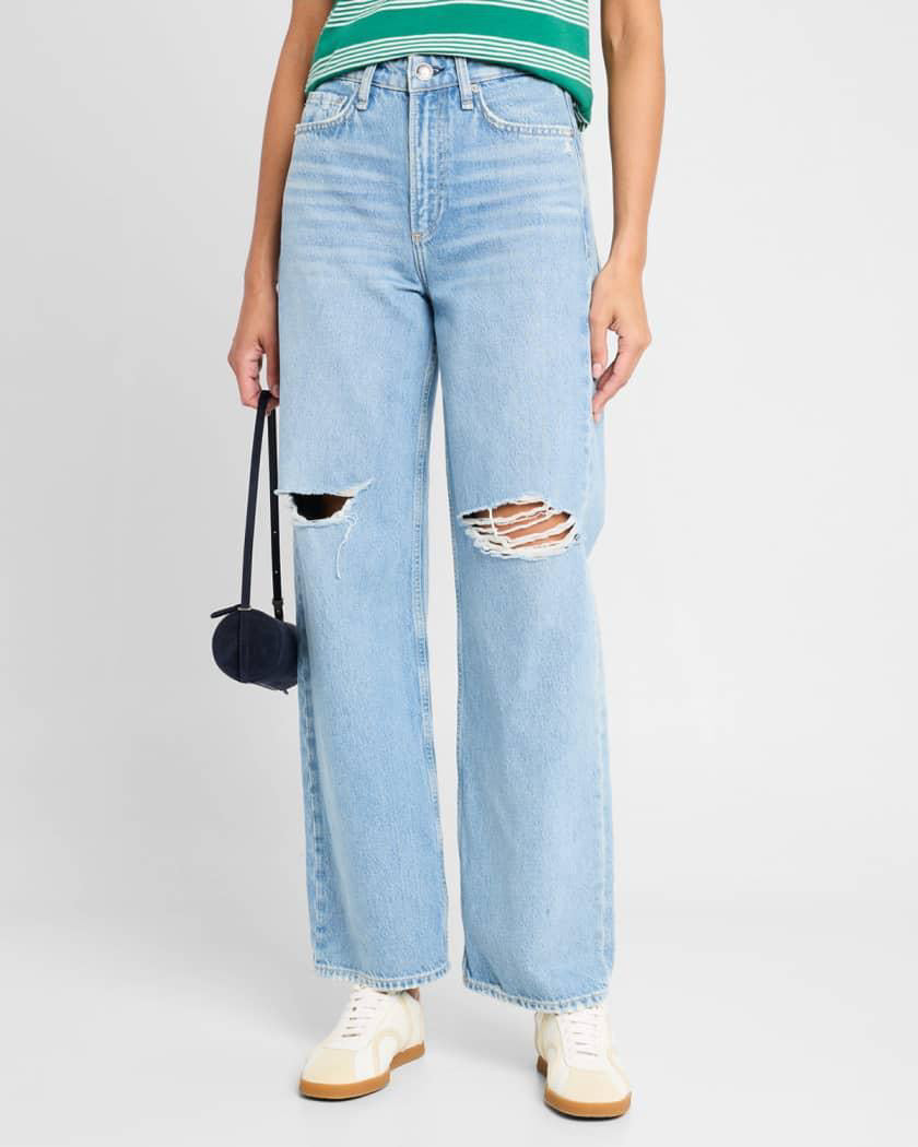 Logan Mide Rise Wide Leg In Ludlow Rag&Bone