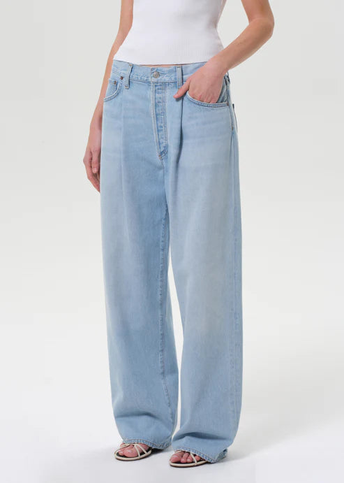 Franka Pleat Baggy Jeans AGOLDE