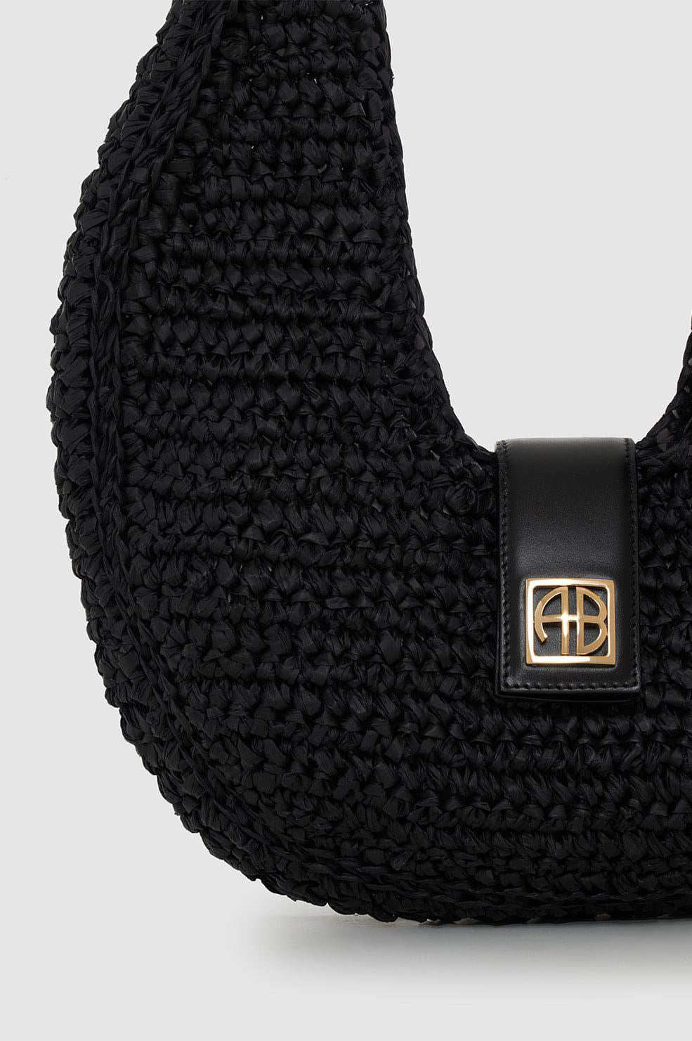 Logo Bag Monogram Black
