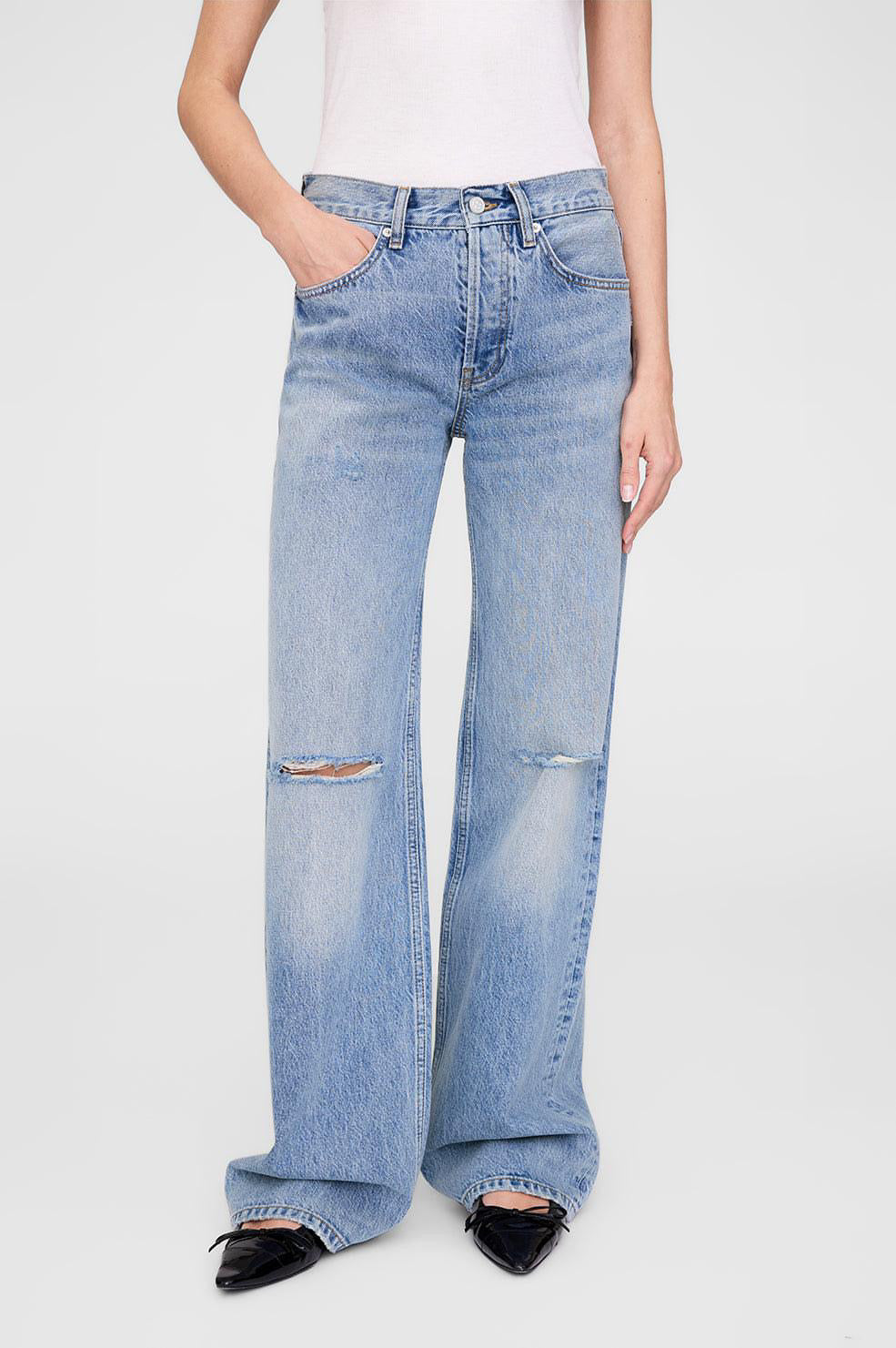 Hugh Jean Summer Indigo Destructed