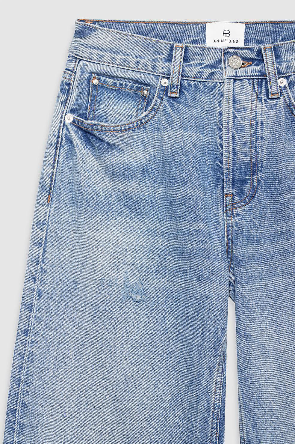 Hugh Jean Summer Indigo Destructed
