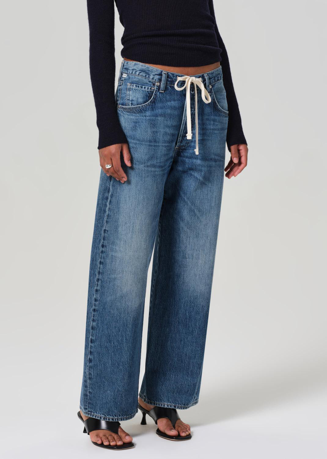 Brynn Drawstring Trouser Atlantis CITATION