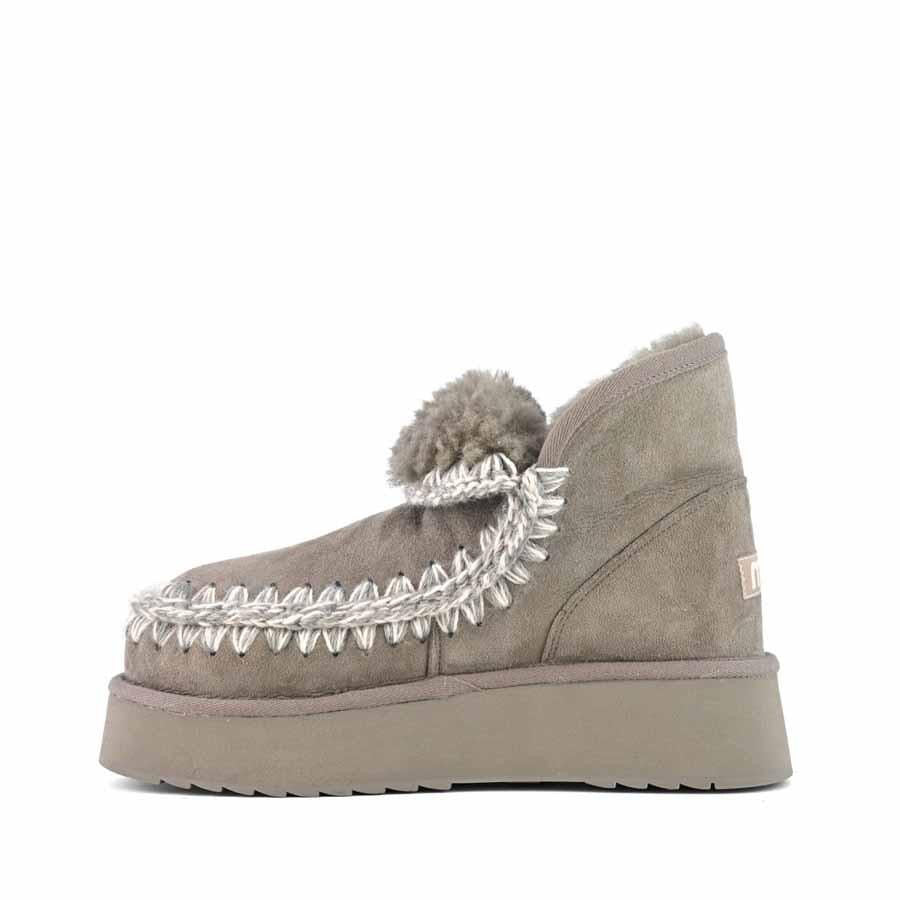 Mini Eskimo Platform Boot New Grey