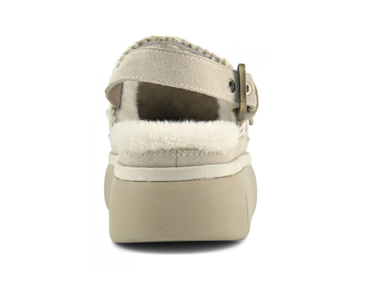 Bounce Clog Back Strap Chalk