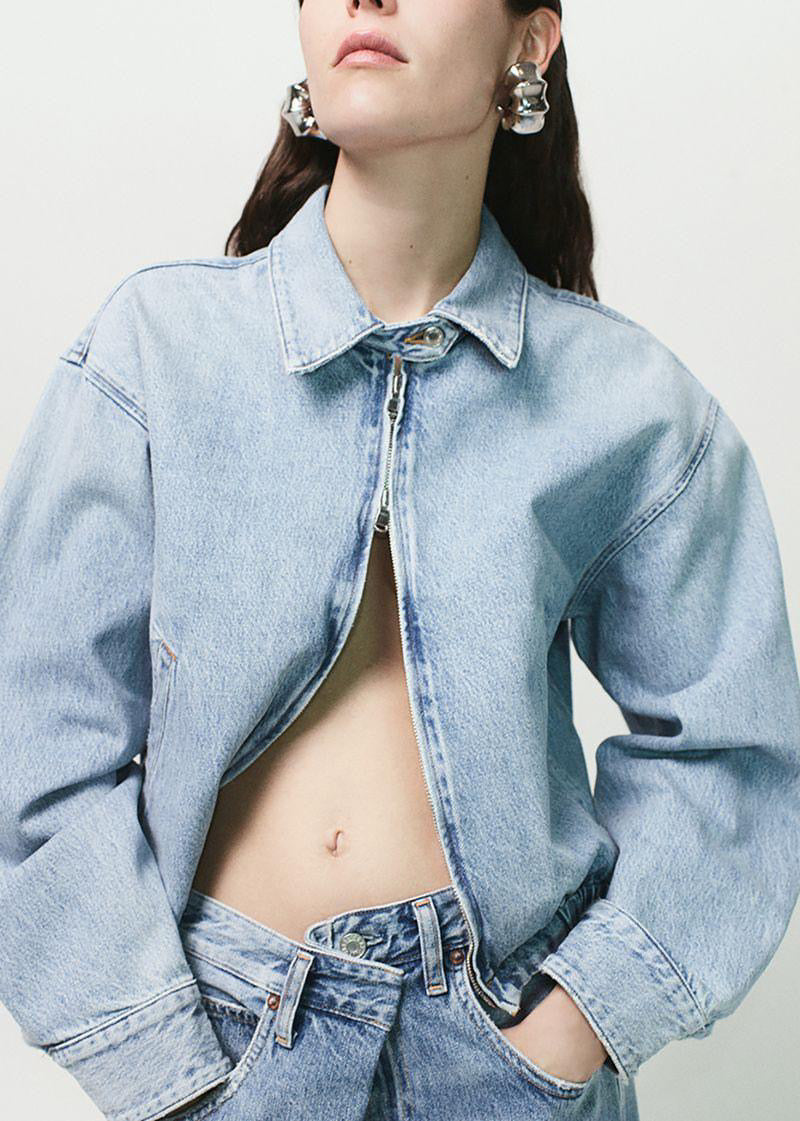 Nile Denim Jacket Space AGOLDE