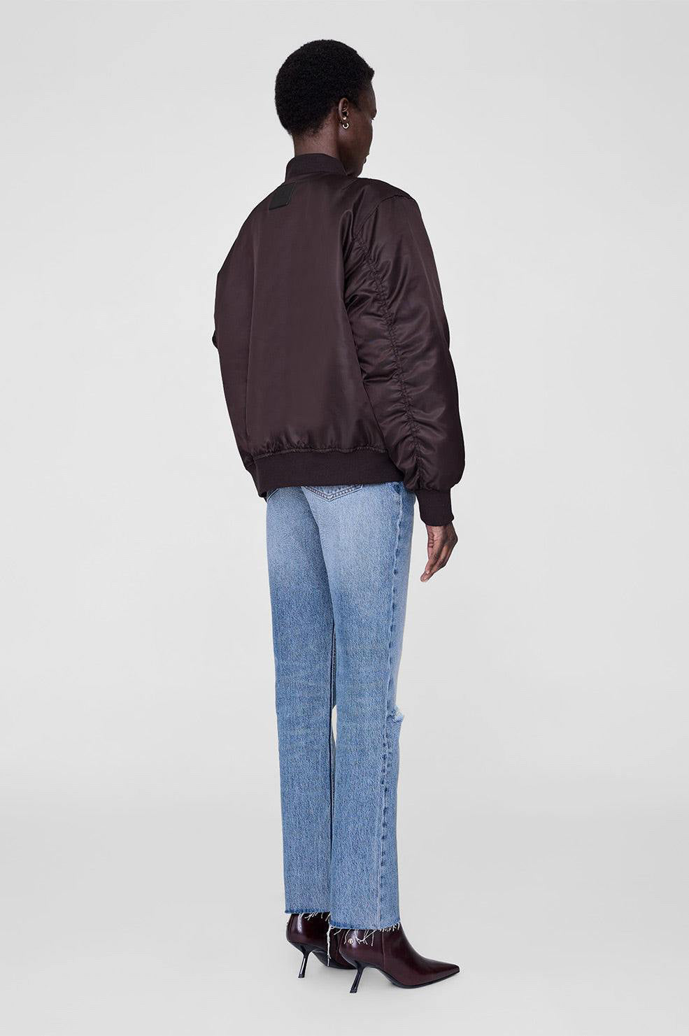 Leon Bomber Deep Brown