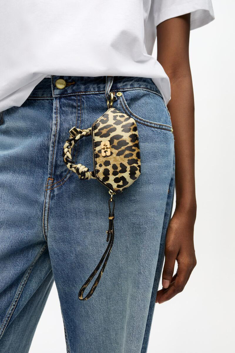 Leopard Nano Ganni Bou Bag