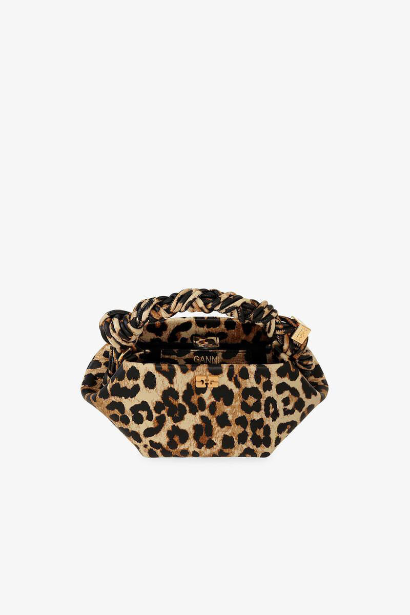 Leopard Mini Ganni Bou Bag