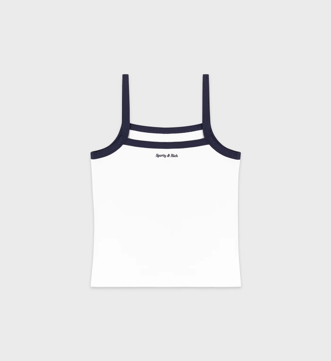 Eden Crest Embroidered Pique Tank White/Navy

SPORTY & RICH