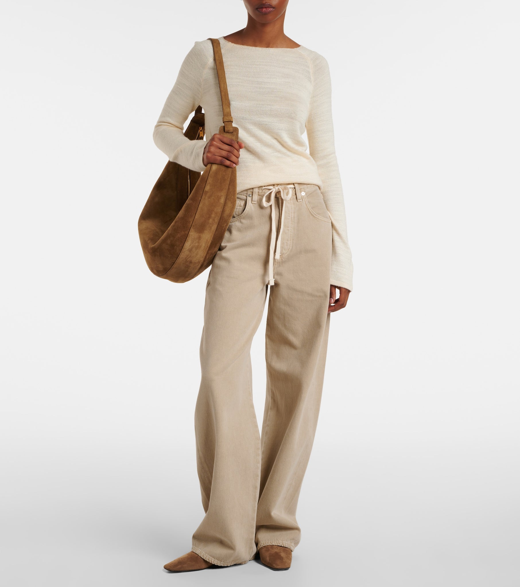 Brynn Drawstring Trouser Burnished Quart Citizens of Humanity