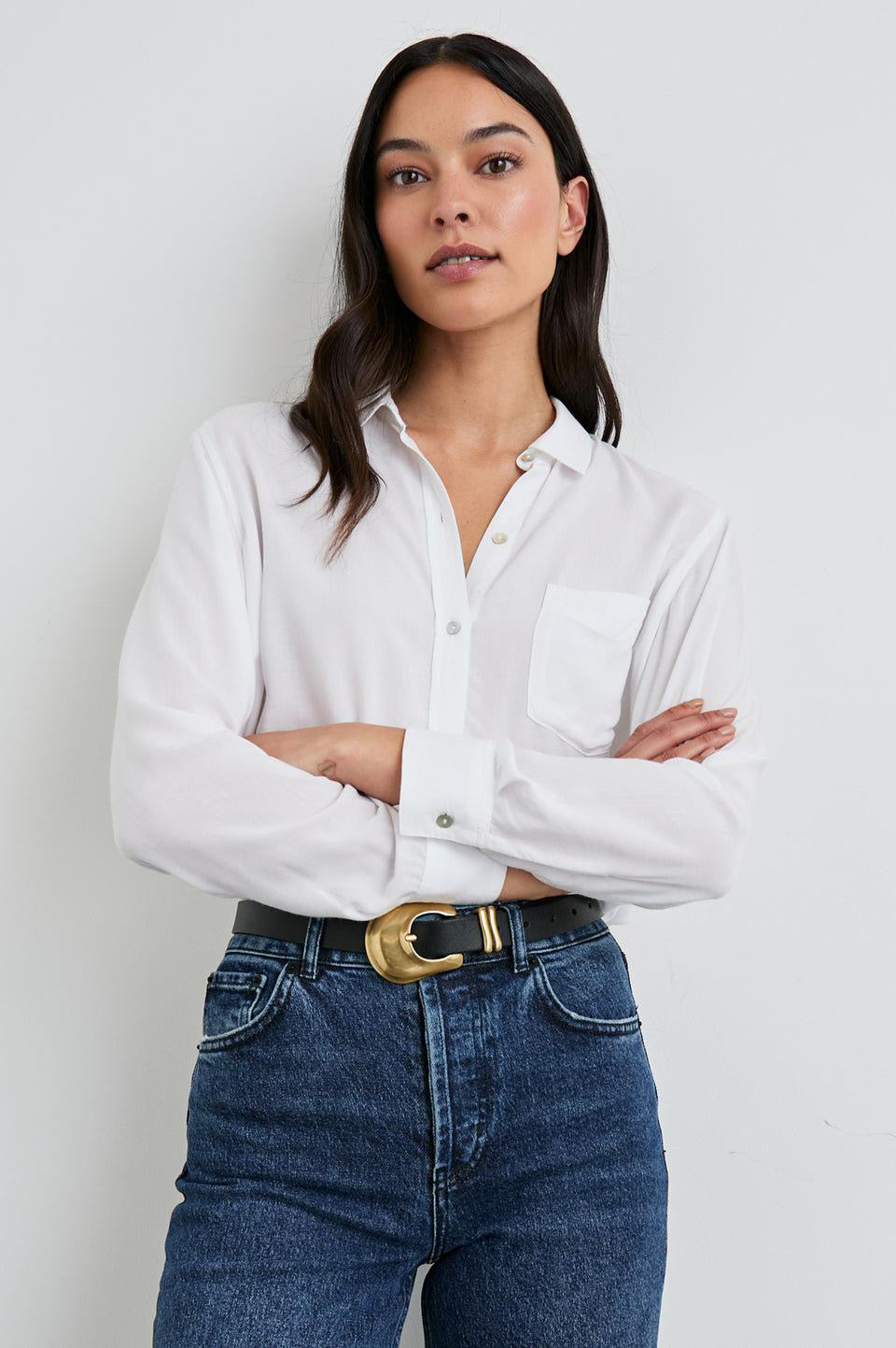 Wren Shirt White