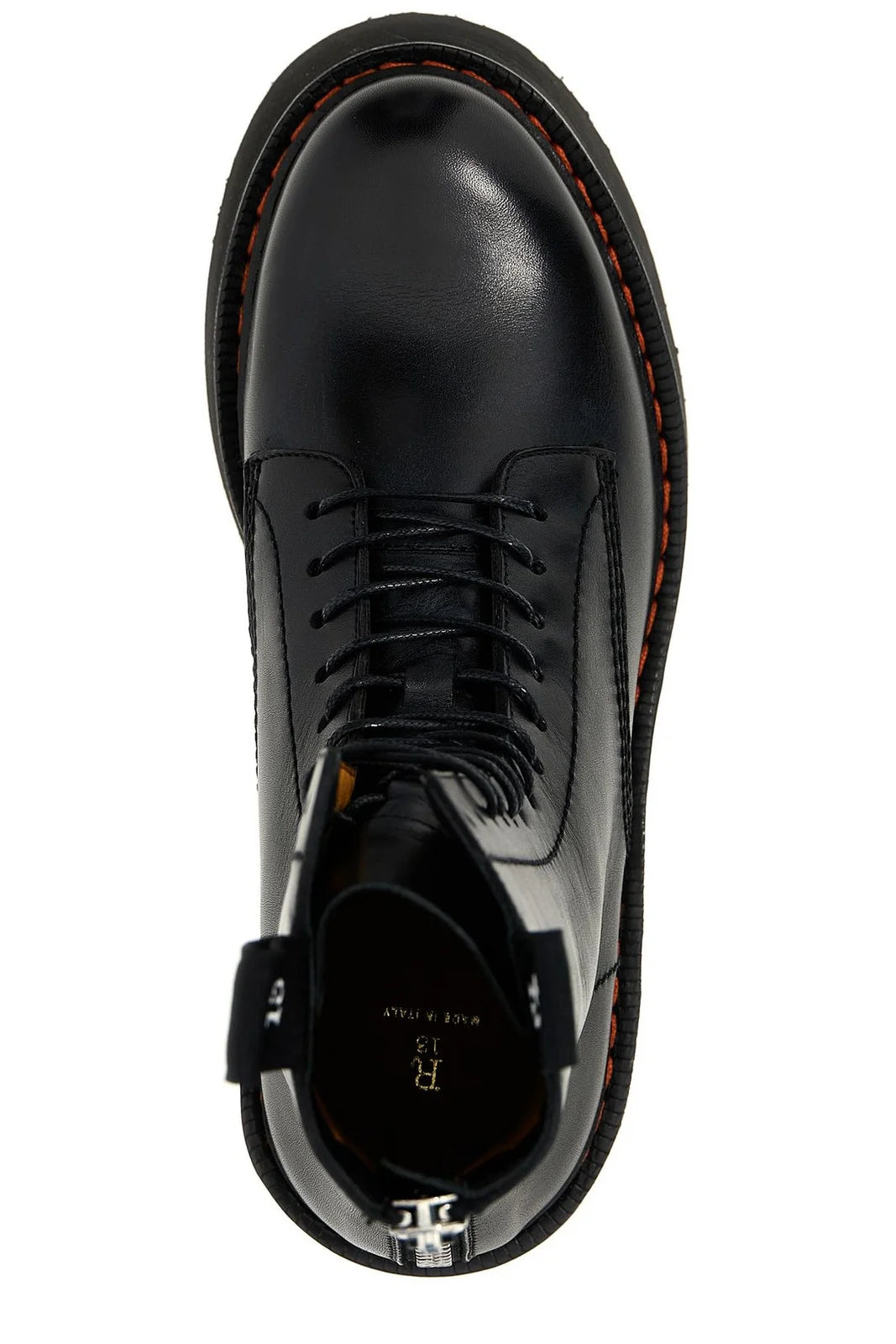 Double Stack Boot Black R13