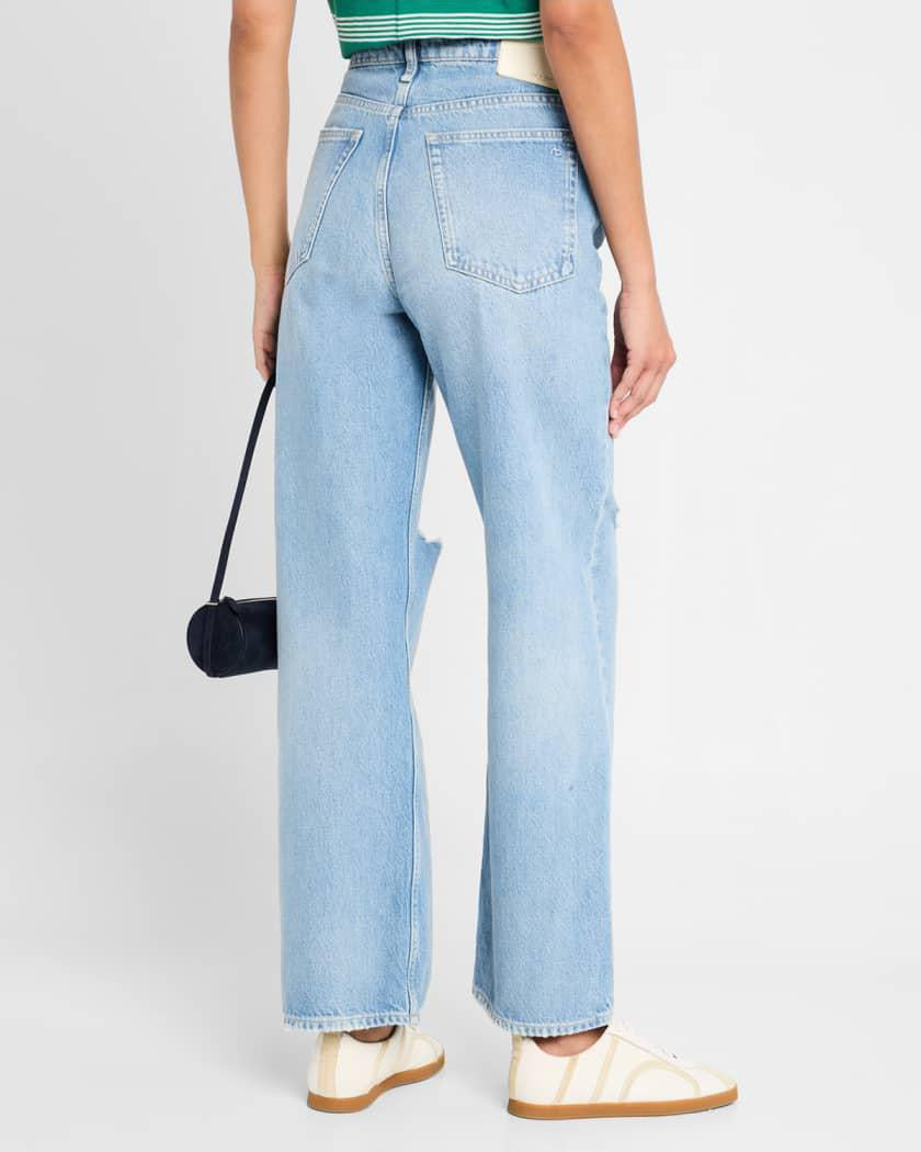 Logan Mide Rise Wide Leg In Ludlow Rag&Bone