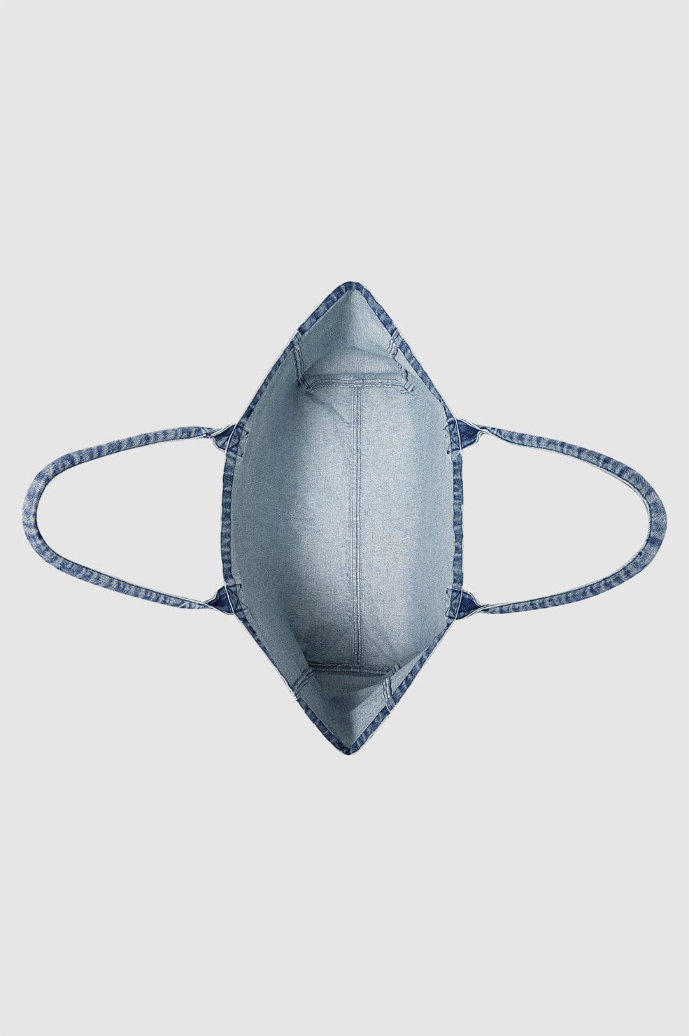 Leo Denim Tote Shadow Blue