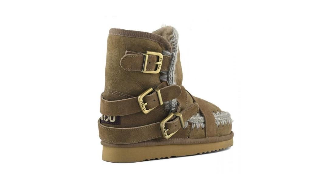 Eskimo 18 Buckle Straps Dark Stone