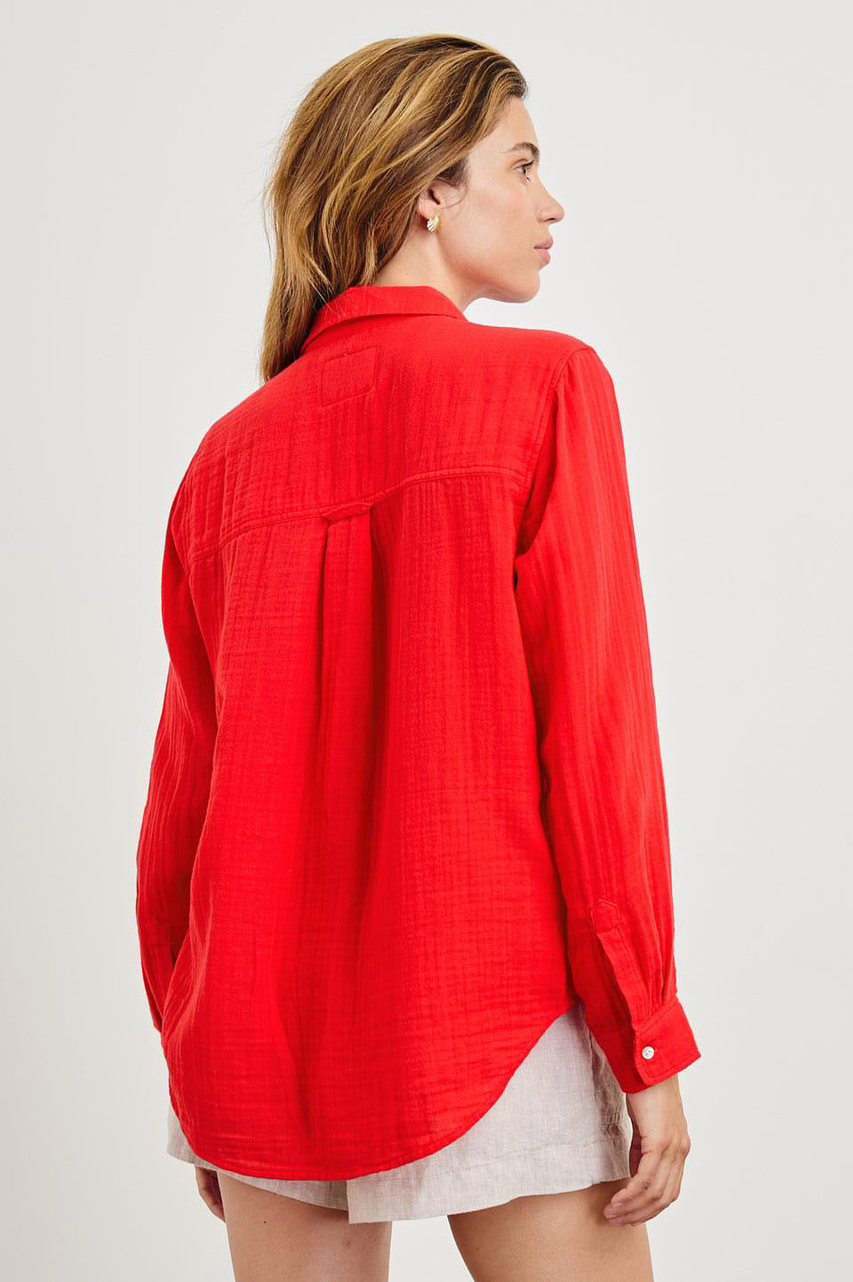 Ellis Shirt Cherry