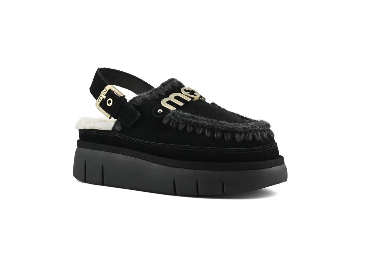 Bounce Clog Back Strap Black