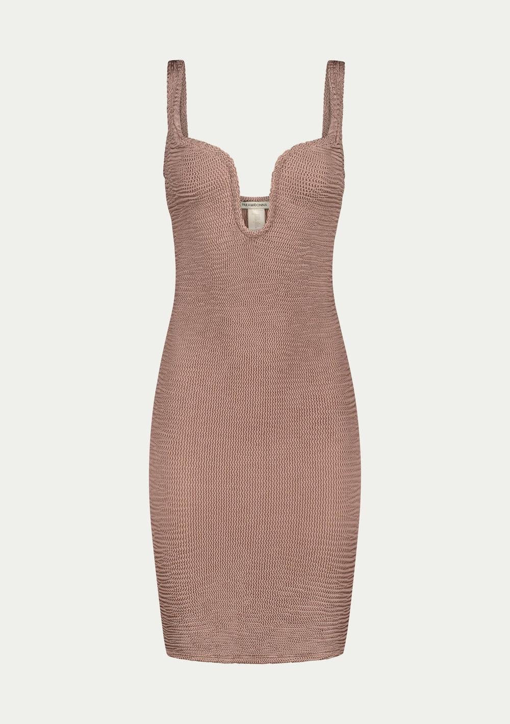 Mika Dress Rose Beige