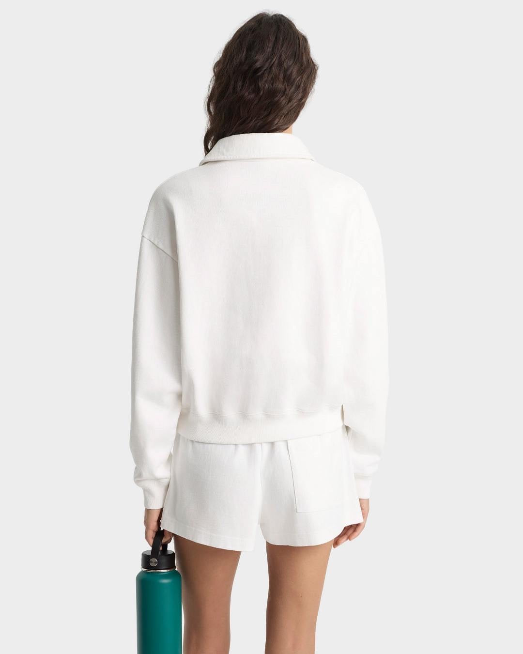 Syracuse Embroidered Polo White/Forest