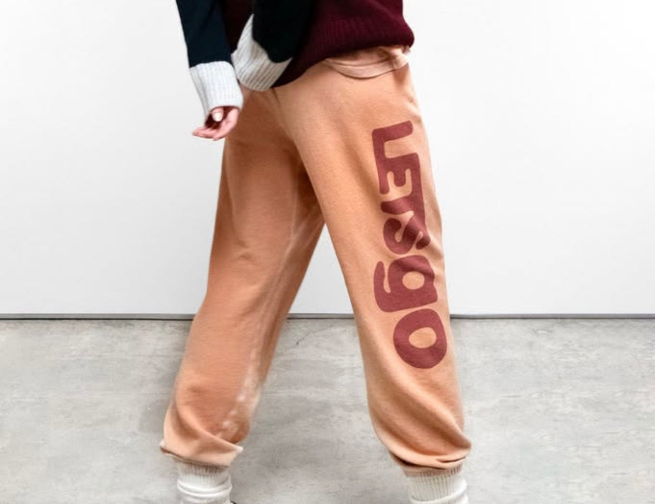 FREECITY LETSGO SUPERVINTAGE OG sweatpant - canyon powder