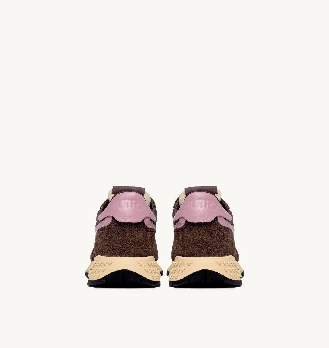Reelwind Low Sneakers In Nylon Suede And Leather Color Plugh And Zephyr