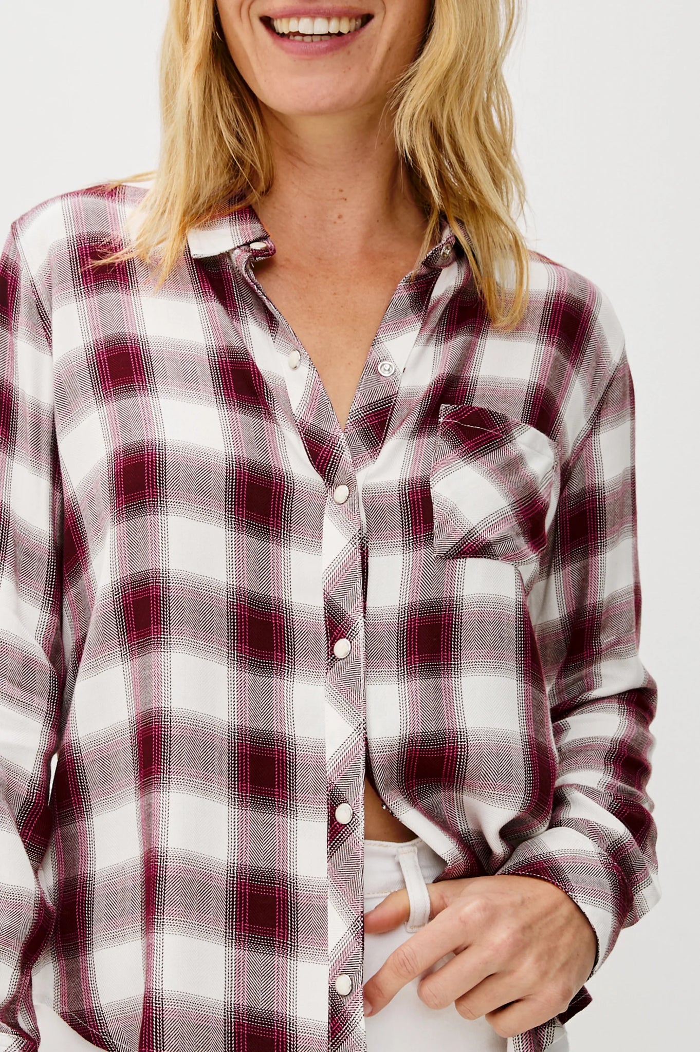 RAILS Hunter Shirt
Rasberry Wine