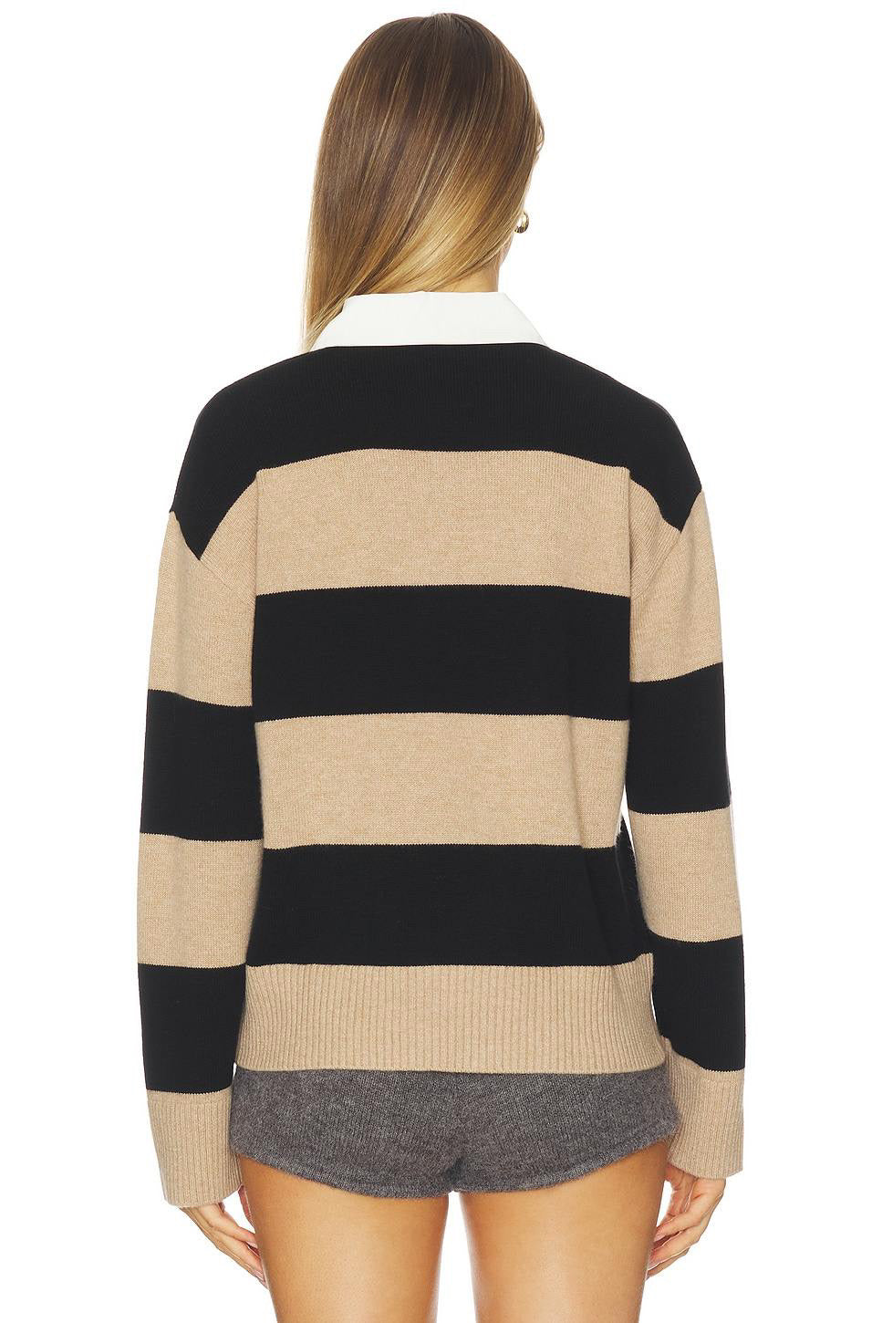 Paxton Sweater Oatmeal Black