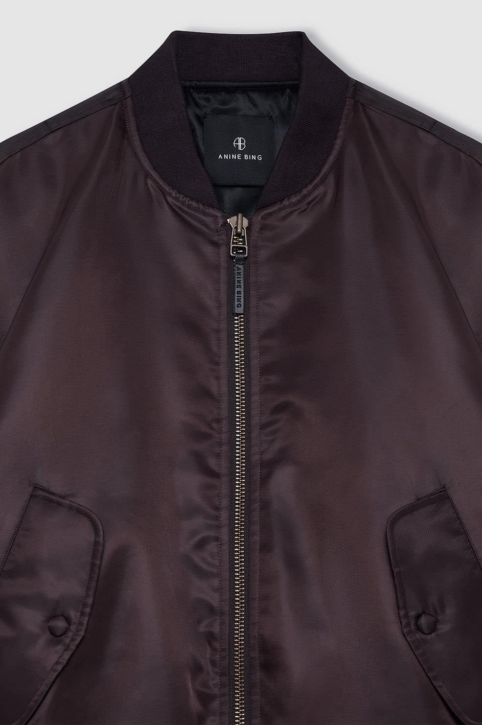 Leon Bomber Deep Brown
