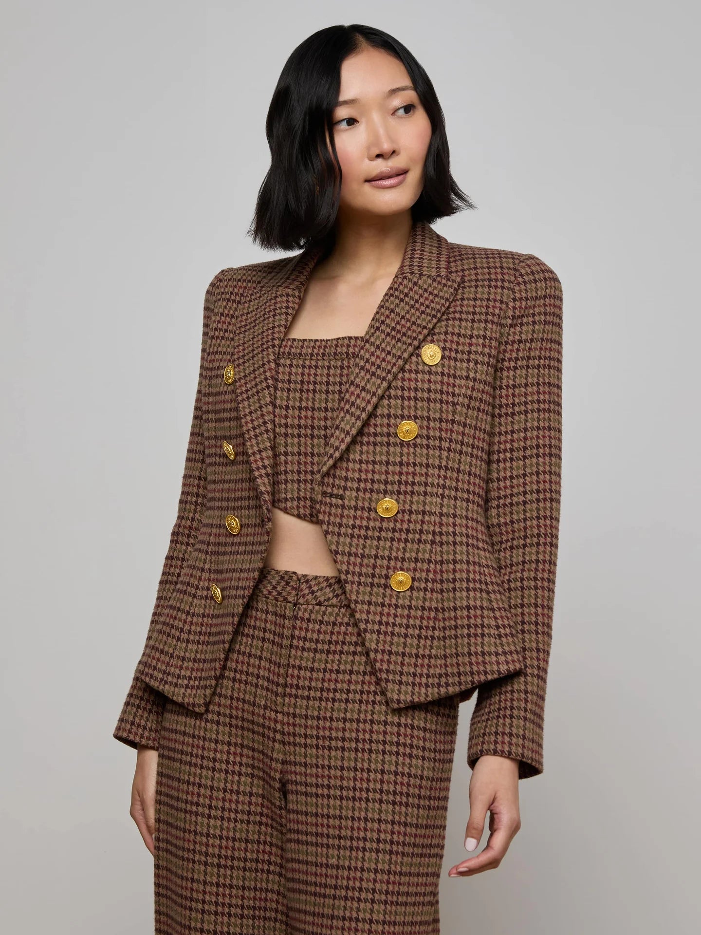 Bethany Houndstooth Blazer