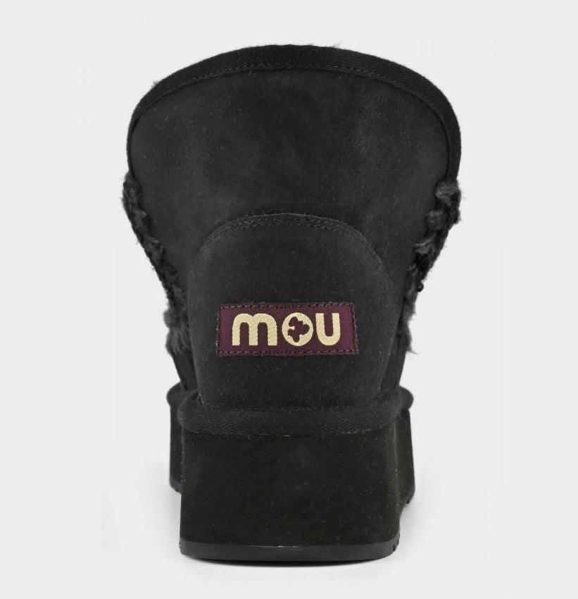 Mini Eskimo Platform Boot Black