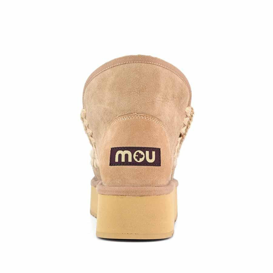 Mini Eskimo Platform Boot Camel