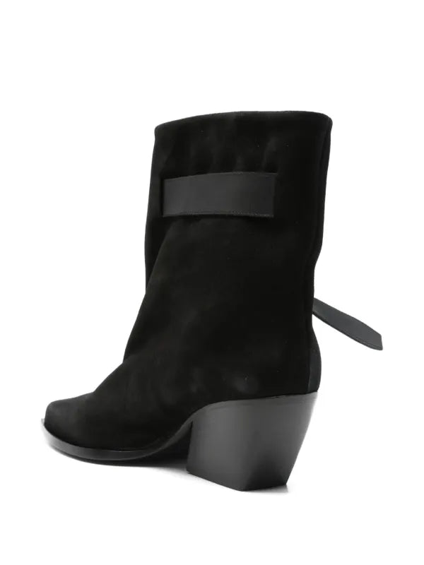 E4494 Stivaletto Texano Moro