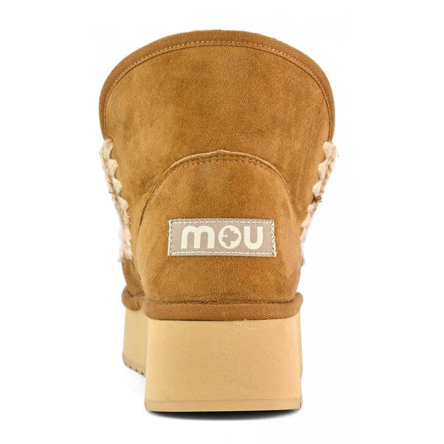 Mini Eskimo Platform Boot Cognac