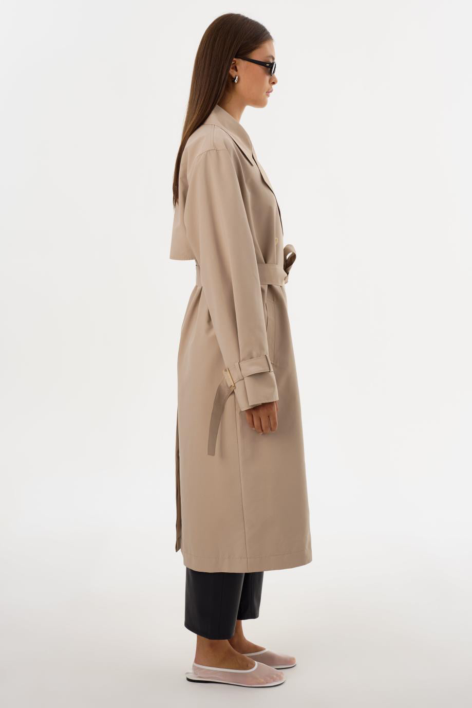 Colette Trench Coat Khaki