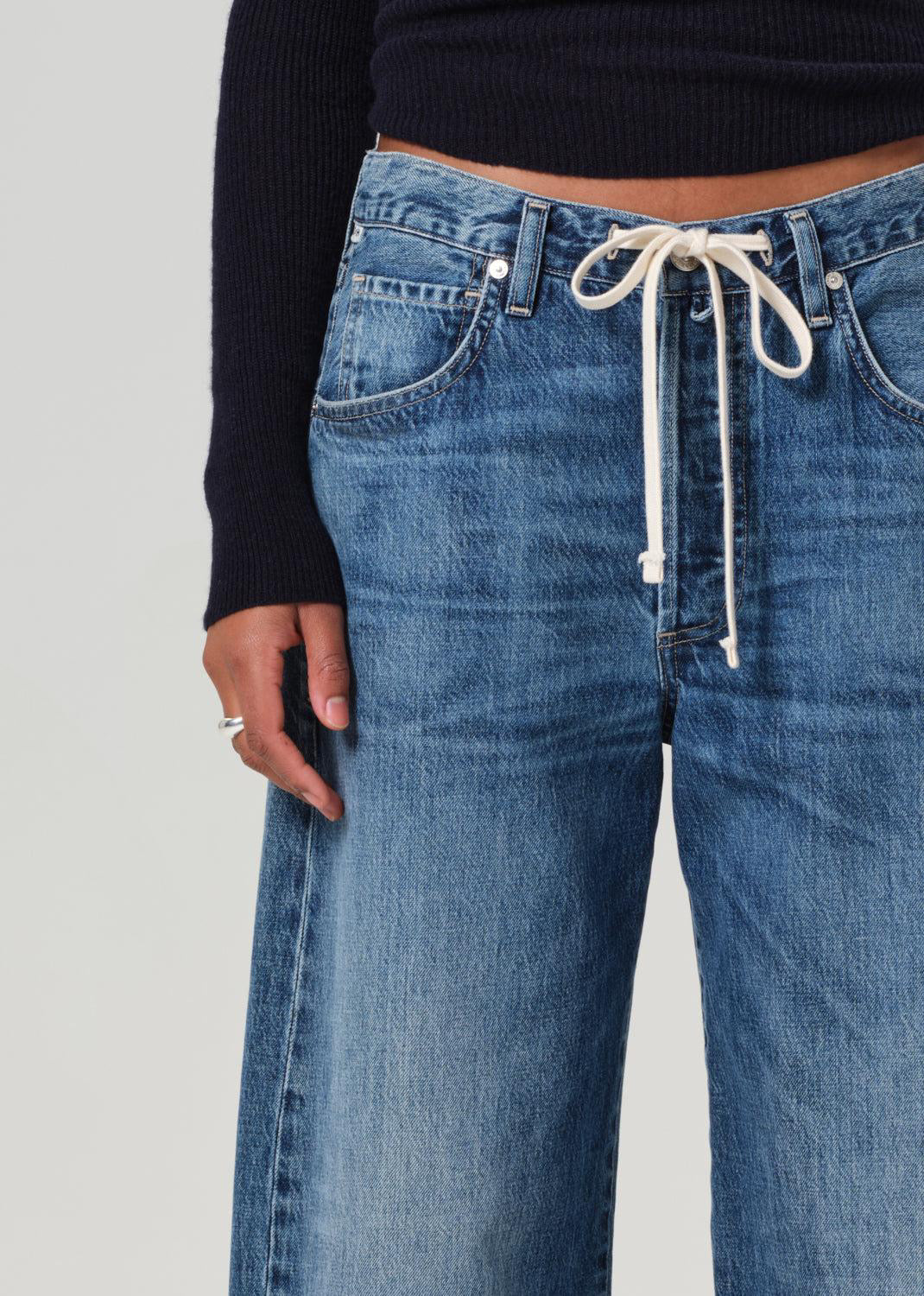 Brynn Drawstring Trouser Atlantis CITATION