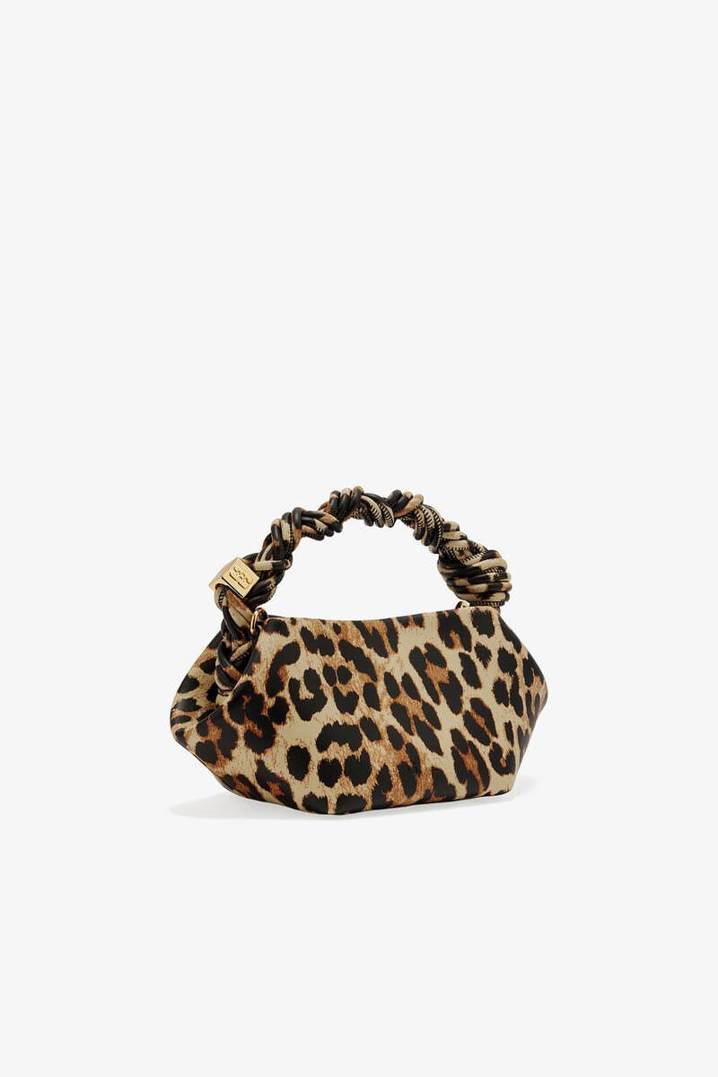 Leopard Mini Ganni Bou Bag