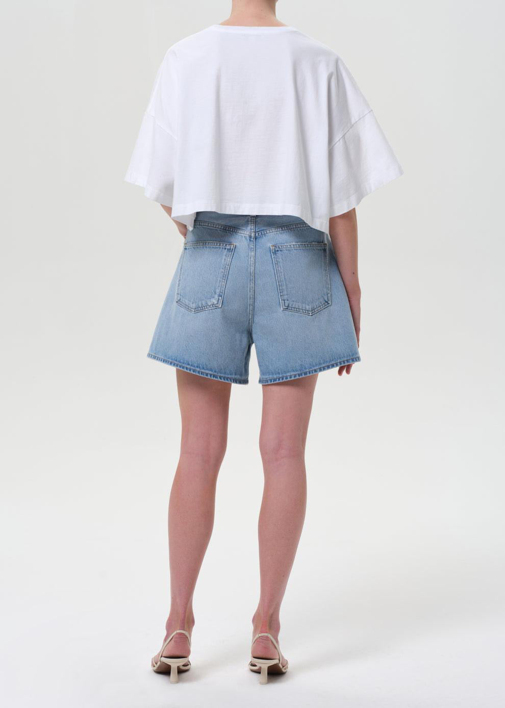 Rhoda Pleated A-Line Short Raft