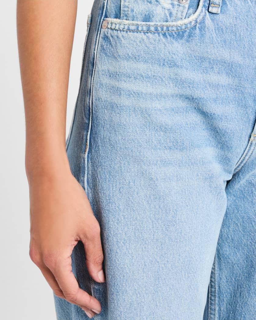 Logan Mide Rise Wide Leg In Ludlow Rag&Bone