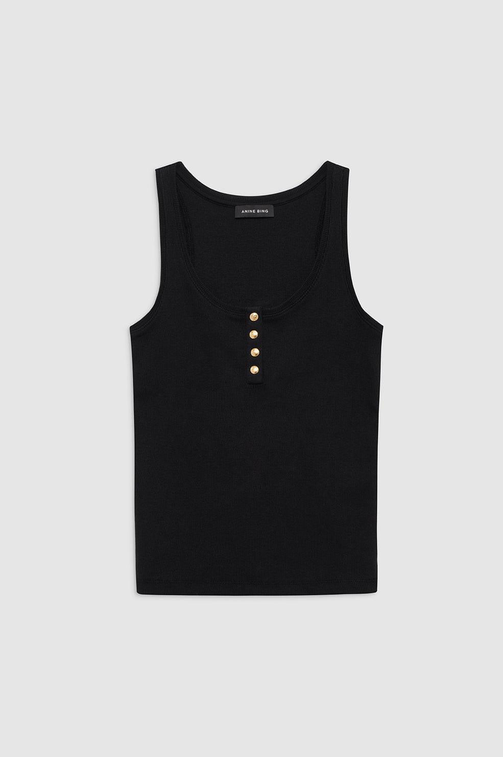 Alessia Tank Black