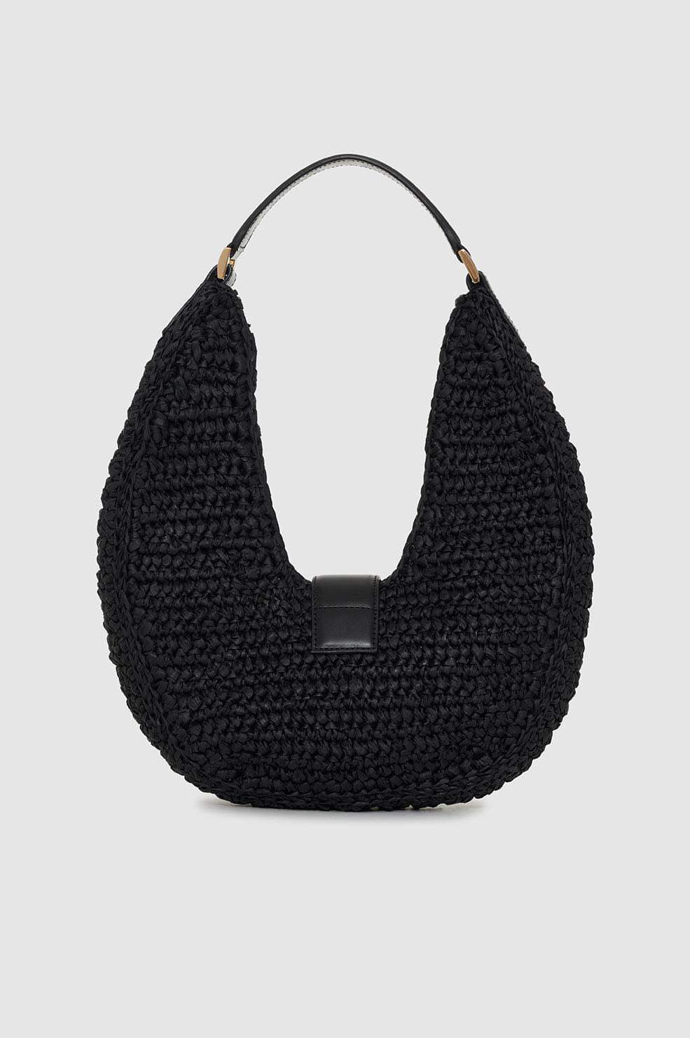 Logo Bag Monogram Black