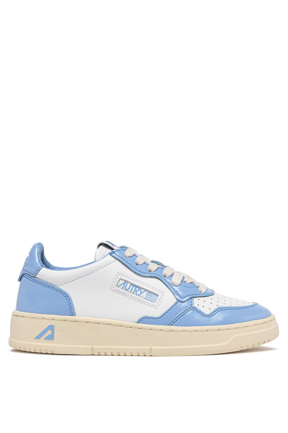 MEDALIST LOW SNEAKERS BICOLOR IN WHITE AND