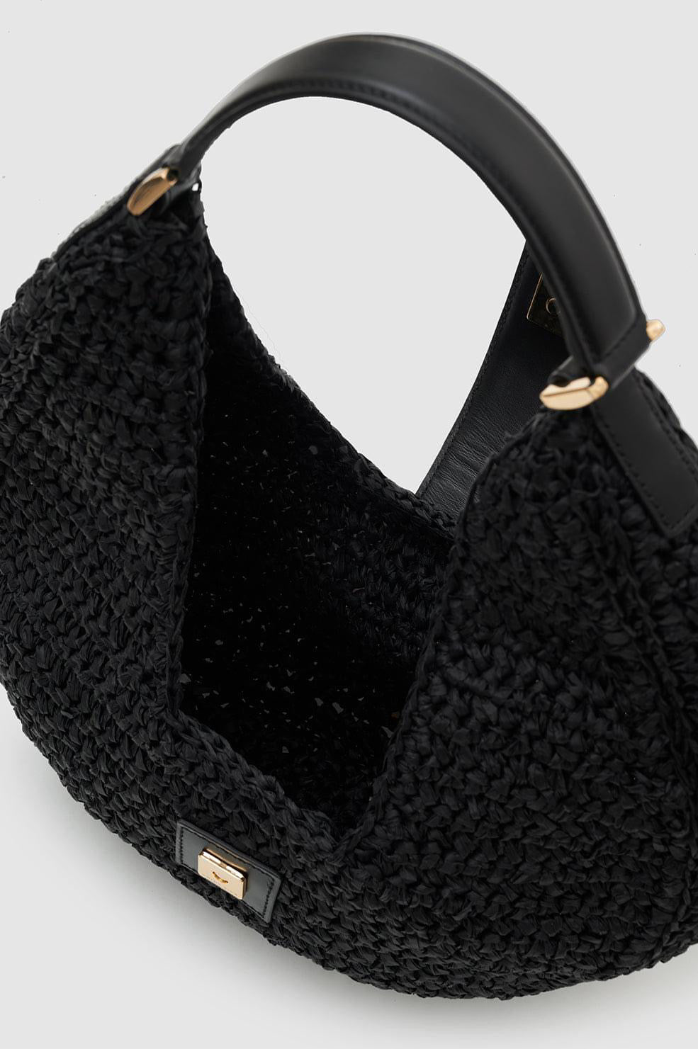 Logo Bag Monogram Black