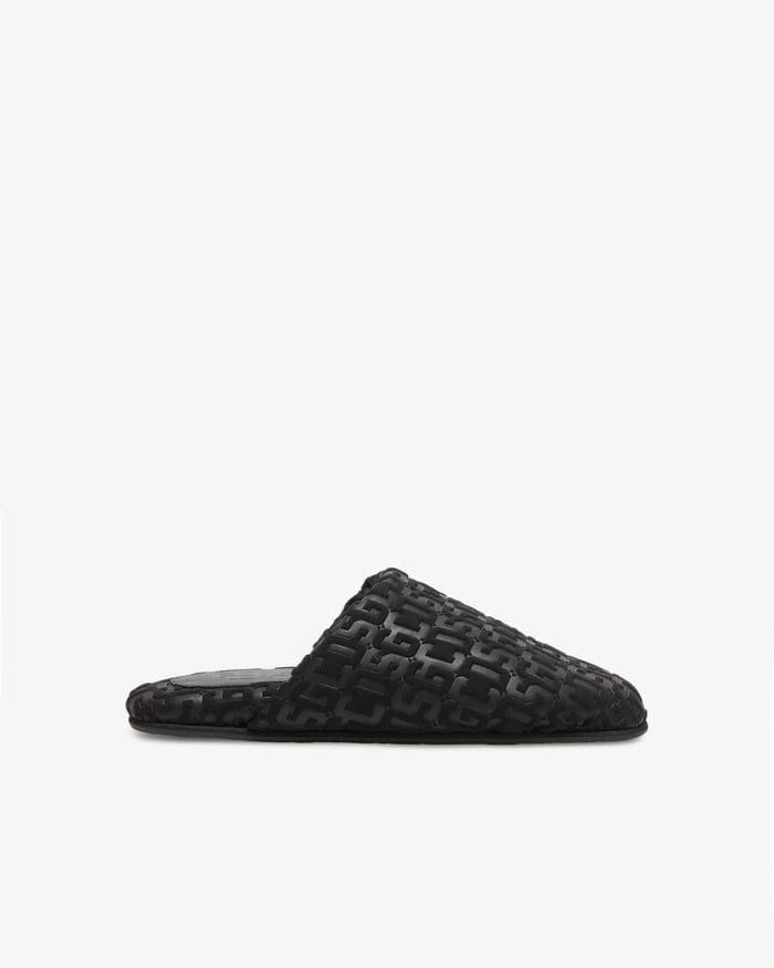 Gcds Monogram Slippers black