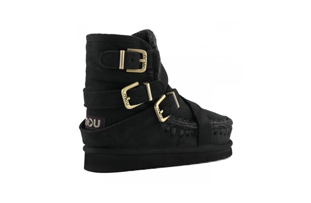 Eskimo 18 Buckle Straps Black