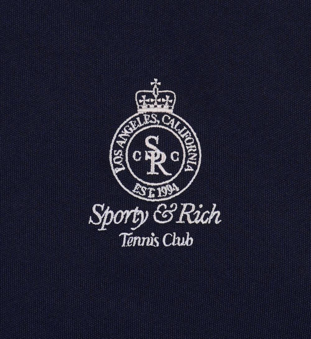 Crown Tennis Track Jacket Navy/White